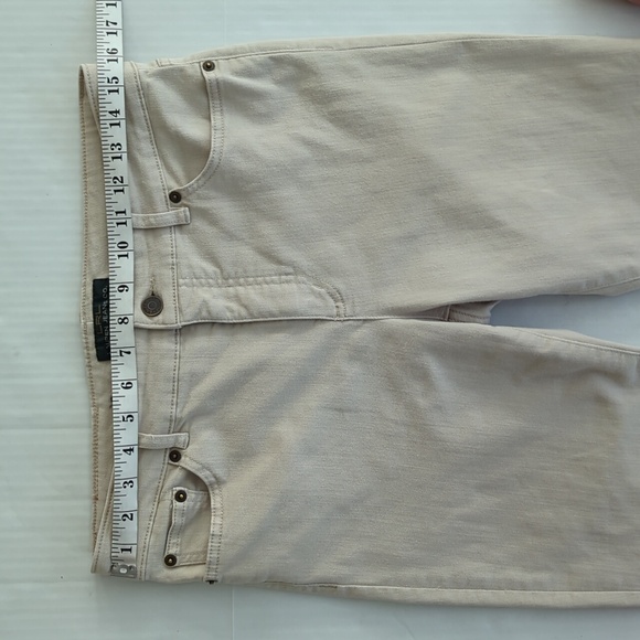 LRL Lauren Jeans Co. Ralph Lauren Heritage Jeans 10P Cream Wheat - Picture 14 of 16